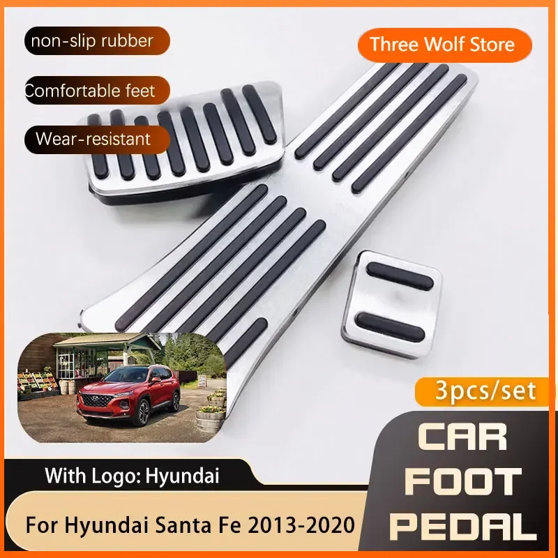 Car Pedals for Hyundai Santa Fe Sport Maxcruz XL DM 2013~2020 Accelerator Gas Brake Footrest Non-slip Pedal Cover Pads 2018 2019
Car Pedals for Hyundai Santa Fe Sport Maxcruz XL DM 2013~2020 Accelerator Gas Brake Footrest Non-slip Pedal Cover Pads 2018 2019