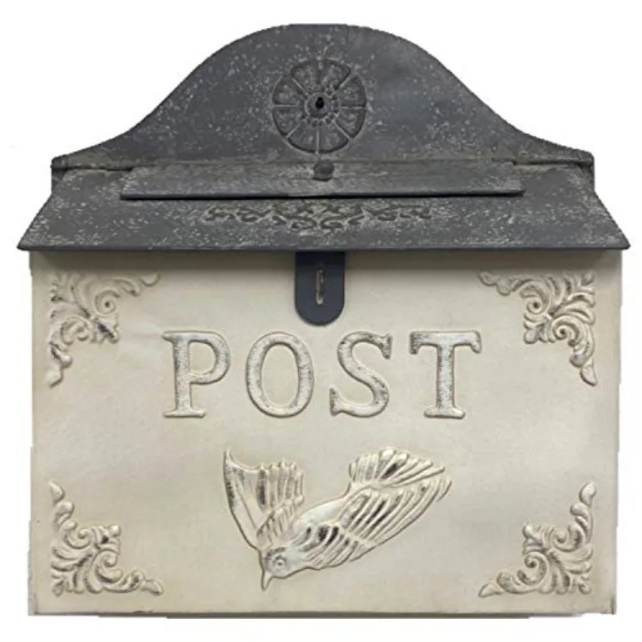 Vintage Style Post Box Horizontal Metal Event Card Collection and Decorative Mailbox for Receptions, Parties and Indoor/Outdoor
Vintage Style Post Box Horizontal Metal Event Card Collection and Decorative Mailbox for Receptions, Parties and Indoor/Outdoor