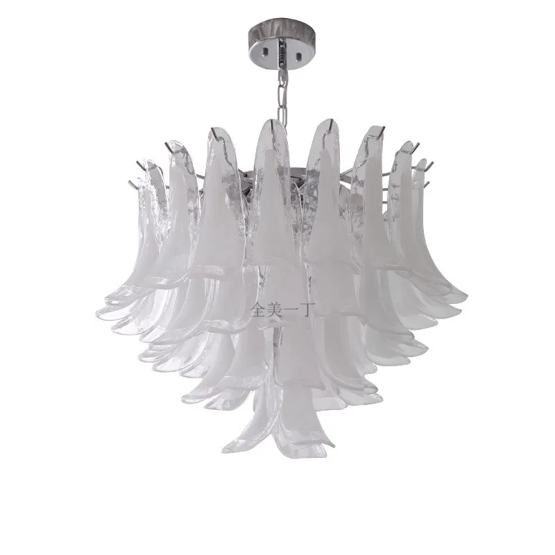 Glass chandelier light luxury duplex stair chandelier American living room light glass room master bedroom light
Glass chandelier light luxury duplex stair chandelier American living room light glass room master bedroom light