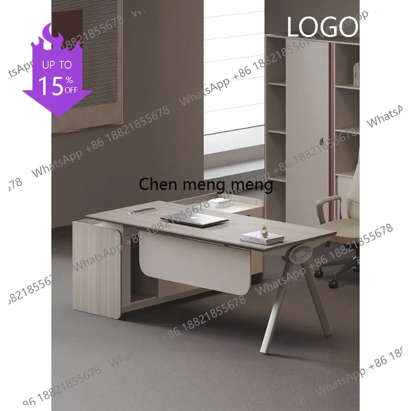 K178 Small boss table computer business combination set New women's single simple modern supervisor manager desk
K178 Small boss table computer business combination set New women's single simple modern supervisor manager desk