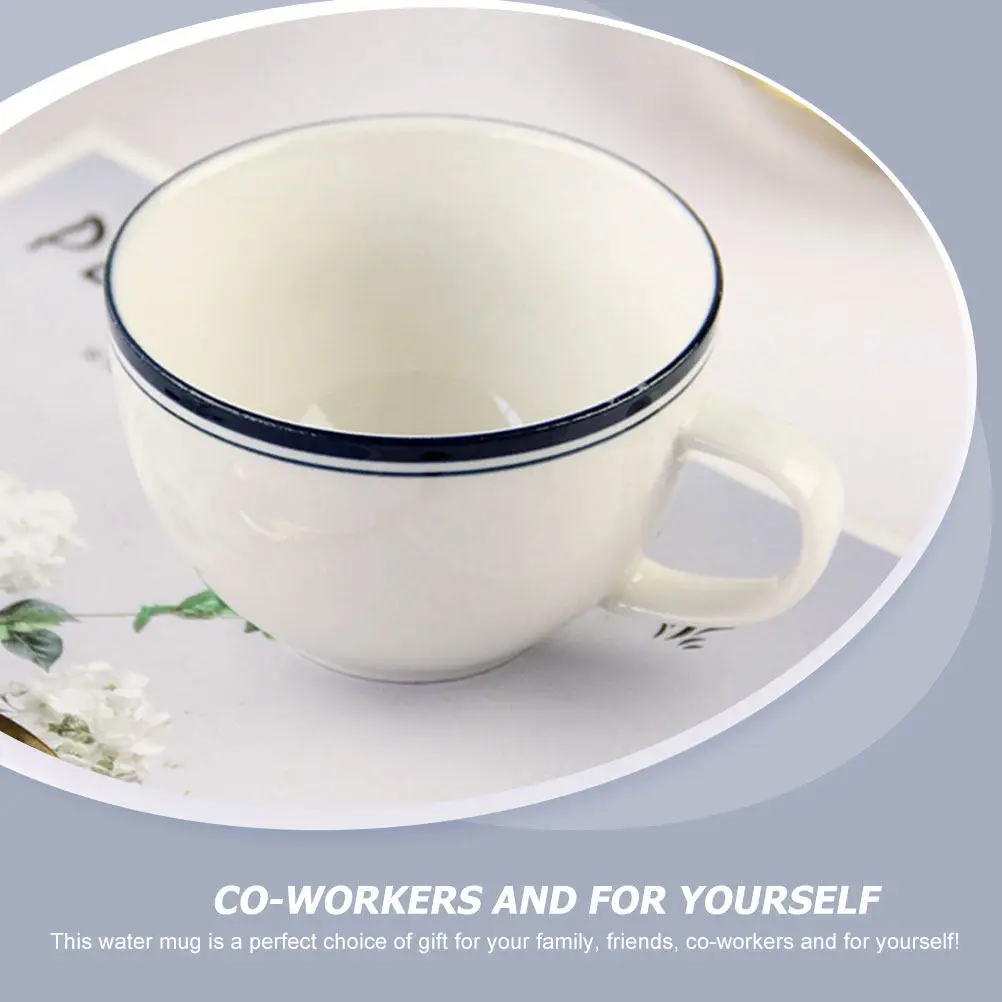 Retro Style Ceramic Tea Cup Elegant Coffee Mug Versatile Milk Drinking Cup for Home Office Cafe Gift Water Mug
Retro Style Ceramic Tea Cup Elegant Coffee Mug Versatile Milk Drinking Cup for Home Office Cafe Gift Water Mug