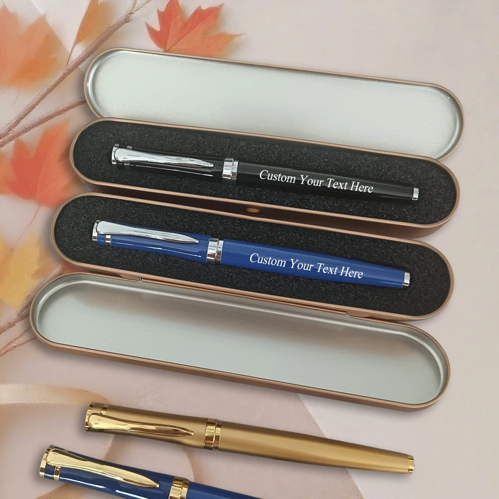 Custom Personalized Gel Pen Gift Box Metal Packaging School Office Student Supplies Stationery Teacher Set Engraved Ballpoint
Custom Personalized Gel Pen Gift Box Metal Packaging School Office Student Supplies Stationery Teacher Set Engraved Ballpoint