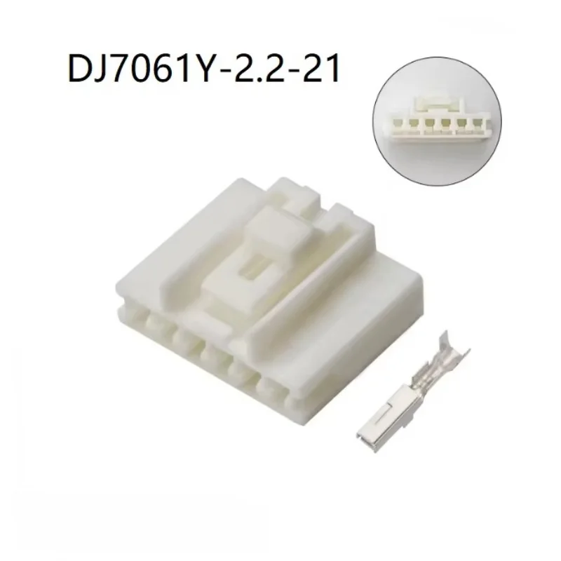 1 Set 6 Pin 7283-1061 Automotive Socket Electrical Wire Harness Connector 2.2 MM Female Plug With Terminals For Car 90980-10957
1 Set 6 Pin 7283-1061 Automotive Socket Electrical Wire Harness Connector 2.2 MM Female Plug With Terminals For Car 90980-10957