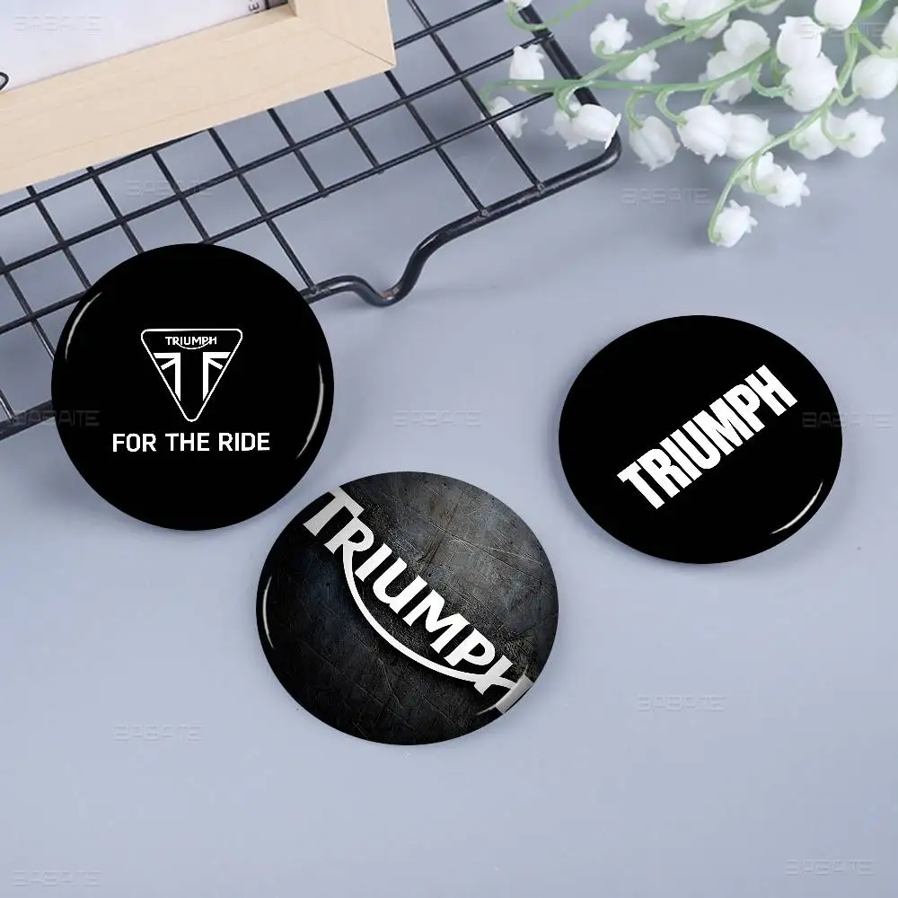 T-Triumphs Logo Cartoon Creative Pins Funny Round Snap-in Brooch Badge Backpack Hat Accessories Jewelry Gifts for Friend
T-Triumphs Logo Cartoon Creative Pins Funny Round Snap-in Brooch Badge Backpack Hat Accessories Jewelry Gifts for Friend