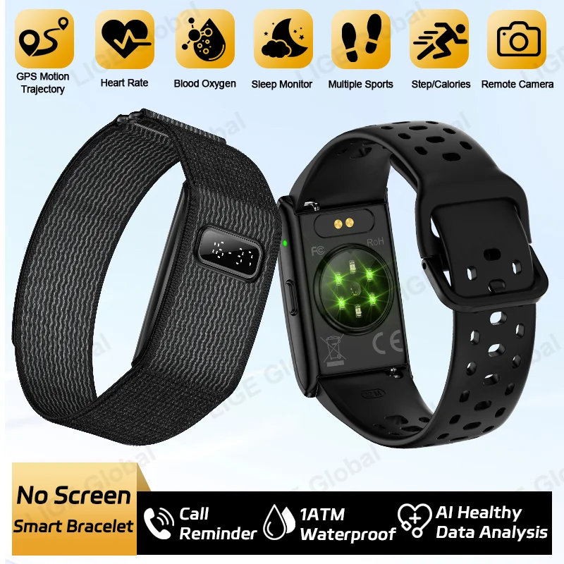 LIGE Digital Screen Smart Bracelet Men's GPS Sports Track Fitness Heart Rate AI Health Monitor Smartwatch For Android IOS 2026
LIGE Digital Screen Smart Bracelet Men's GPS Sports Track Fitness Heart Rate AI Health Monitor Smartwatch For Android IOS 2026