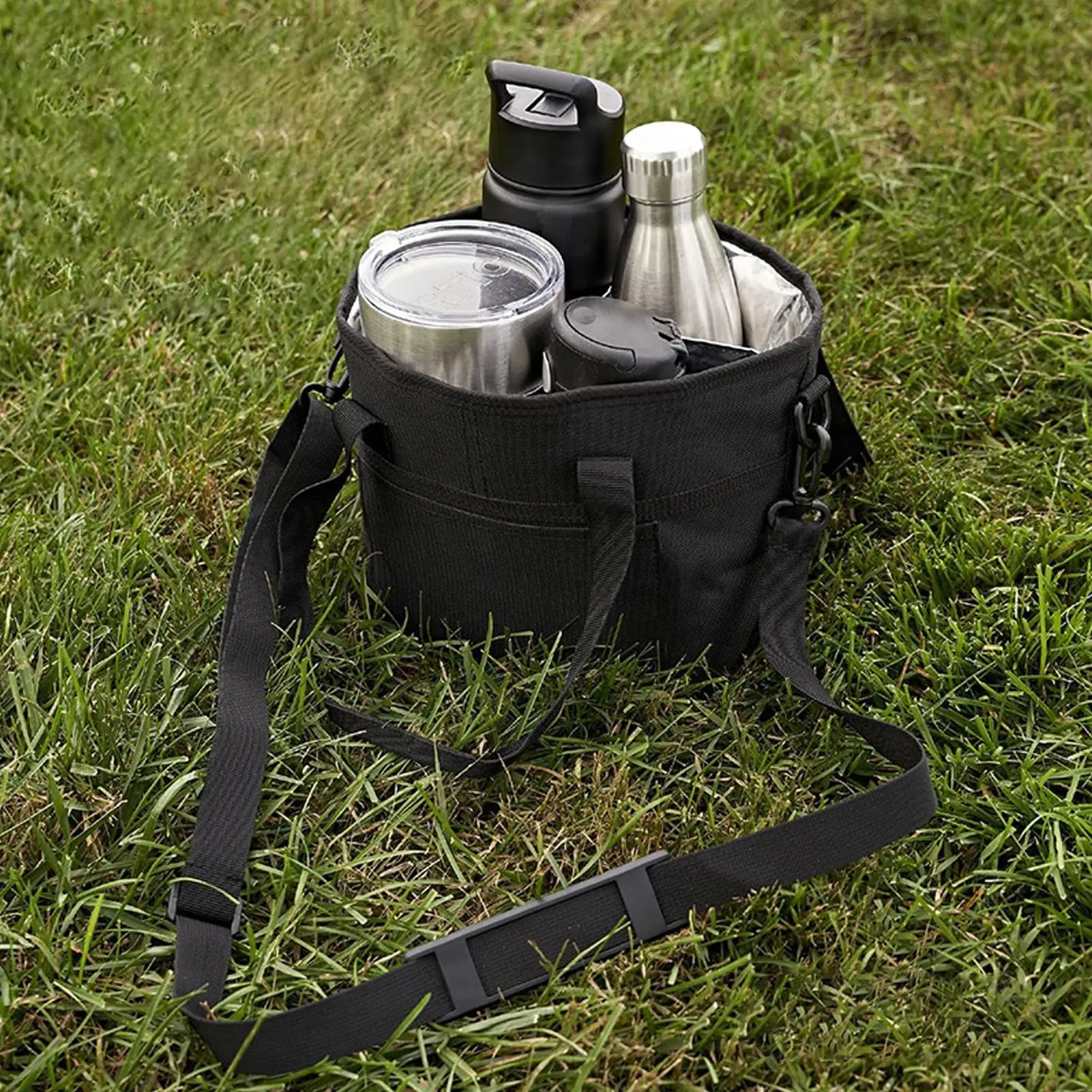 Water Bottle Carrier Bag Large Capacity Sleeve Adjustable Shoulder Strap Water Cup Bag For Sports Hiking Travel Outdoor Activity
Water Bottle Carrier Bag Large Capacity Sleeve Adjustable Shoulder Strap Water Cup Bag For Sports Hiking Travel Outdoor Activity