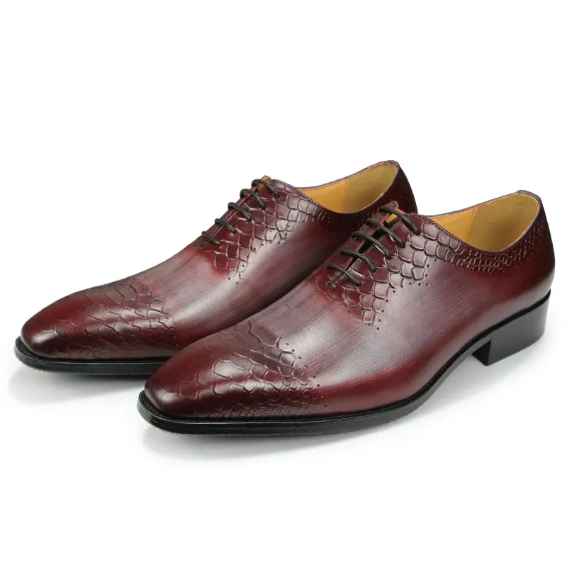 Elegant Office Genuine Cow Leather Shoes For Men Oxford Business Chaussure Luxury Fashion Design Dress Suit High Quality China
Elegant Office Genuine Cow Leather Shoes For Men Oxford Business Chaussure Luxury Fashion Design Dress Suit High Quality China