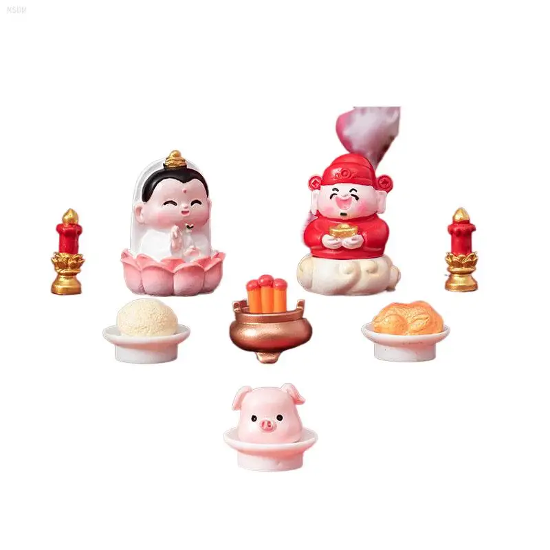 NSDM New Year's Small Ornaments Worship Goddess Of Fortune Resin Crafts Desktop Car Fortune Small Ornaments
NSDM New Year's Small Ornaments Worship Goddess Of Fortune Resin Crafts Desktop Car Fortune Small Ornaments