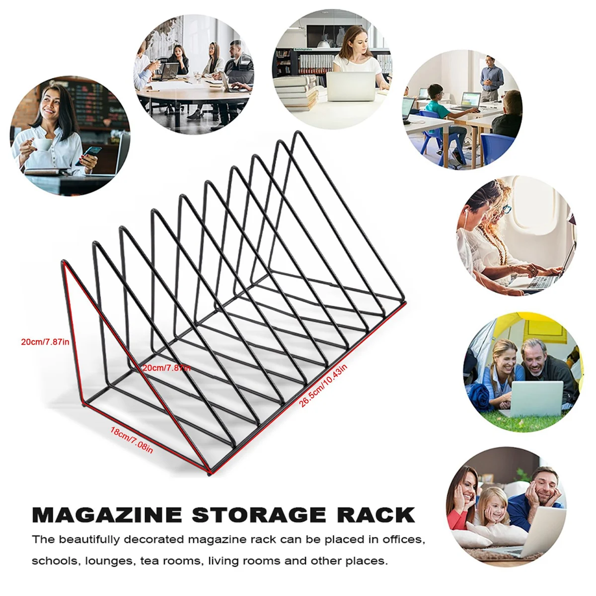ABLJ Vinyl Record CD Magazine Storage Rack Album Display Rack Multifunctional Vertical Creative European Art Collection
ABLJ Vinyl Record CD Magazine Storage Rack Album Display Rack Multifunctional Vertical Creative European Art Collection