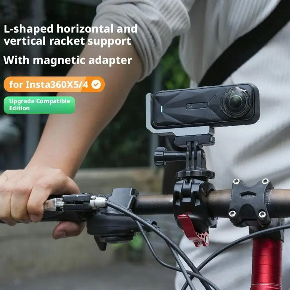 Для Sunnylife металлический вертикальный расширительный кронштейн для Insta360 X5/4 горизонтальный L-образный совместимый магнитный кронштейн адаптера U4H2
Для Sunnylife металлический вертикальный расширительный кронштейн для Insta360 X5/4 горизонтальный L-образный совместимый магнитный кронштейн адаптера U4H2