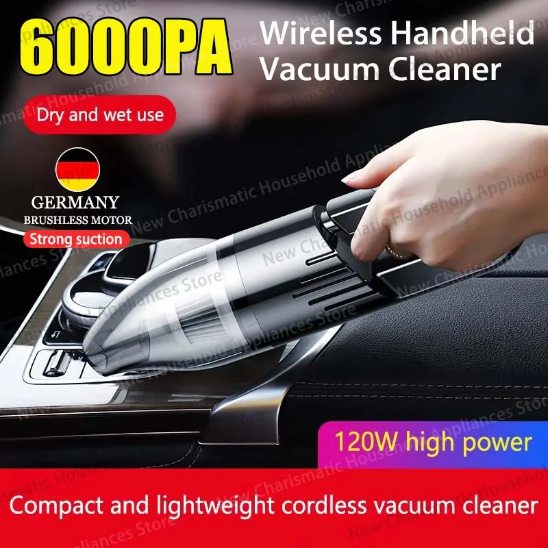 Wireless Car Vacuum Cleaner Rechargeable Strong Suction Portable Mini Vacuum for Car Home Dual Use Powerful Cleaning Tool
Wireless Car Vacuum Cleaner Rechargeable Strong Suction Portable Mini Vacuum for Car Home Dual Use Powerful Cleaning Tool