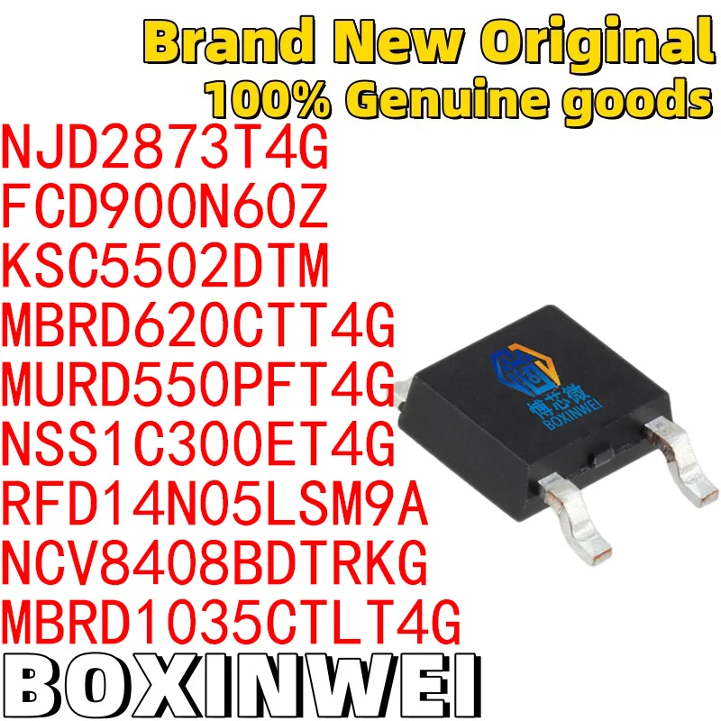 (10 шт.)NJD2873T4G FCD900N60Z KSC5502DTM MBRD620CTT4G MURD550PFT4G NSS1C300ET4G RFD14N05LSM9A NCV8408BDTRKG MBRD1035CTLT4G
(10 шт.)NJD2873T4G FCD900N60Z KSC5502DTM MBRD620CTT4G MURD550PFT4G NSS1C300ET4G RFD14N05LSM9A NCV8408BDTRKG MBRD1035CTLT4G