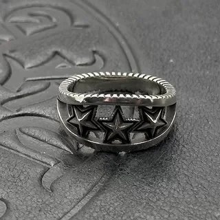 S925 Pure Silver Thai silver retro square serrated three-star ring medieval men's niche high-end sense
S925 Pure Silver Thai silver retro square serrated three-star ring medieval men's niche high-end sense