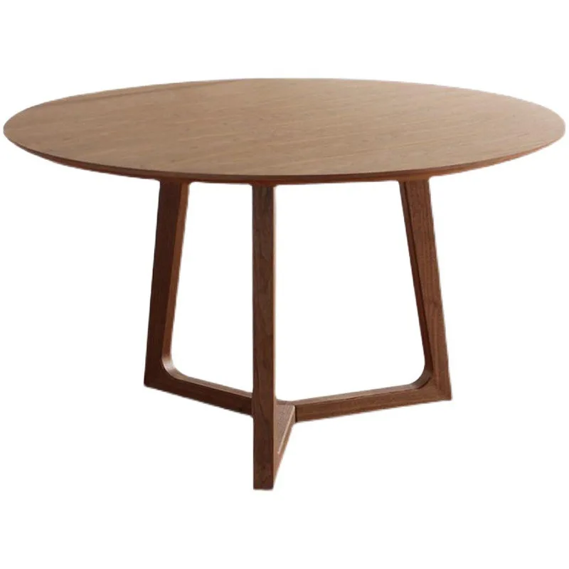 Nordic light luxury pure solid wood dining table household small apartment round
Nordic light luxury pure solid wood dining table household small apartment round