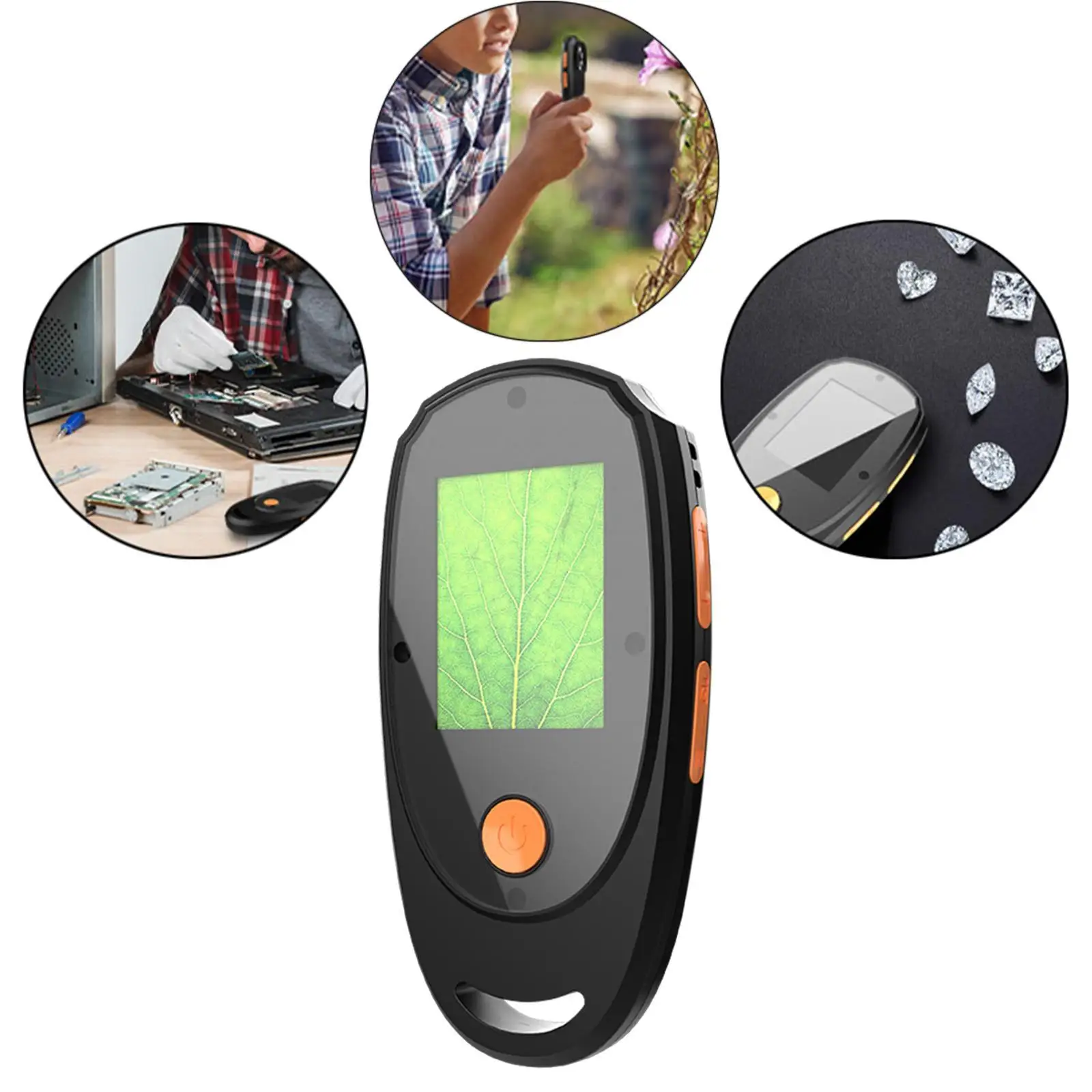 Handheld Digital Microscope High Definition Magnify Tool 2 inch Screen Handheld Scope for Circuits Jewelry Inspection Reading
Handheld Digital Microscope High Definition Magnify Tool 2 inch Screen Handheld Scope for Circuits Jewelry Inspection Reading