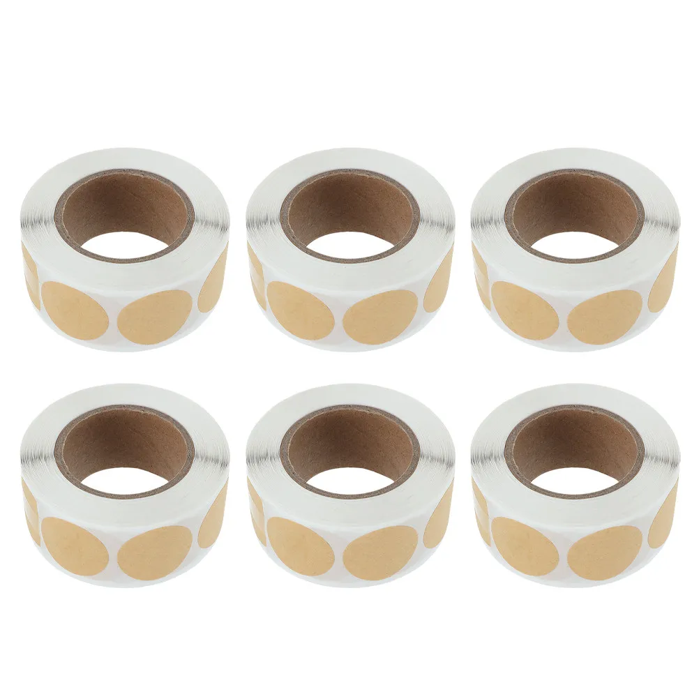6 рулонов круглых клейких наклеек из крафт-бумаги для упаковки, этикеток для запечатывания, декоративных наклеек для упаковки подарков своими руками
6 рулонов круглых клейких наклеек из крафт-бумаги для упаковки, этикеток для запечатывания, декоративных наклеек для упаковки подарков своими руками