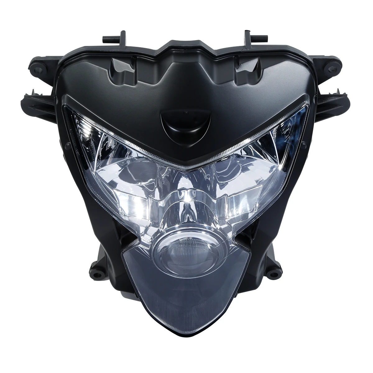 LED Front Headlight HeadLamp Fit For Suzuki GSXR 600 GSXR 750 2004-2005 Motorcycle Black
LED Front Headlight HeadLamp Fit For Suzuki GSXR 600 GSXR 750 2004-2005 Motorcycle Black