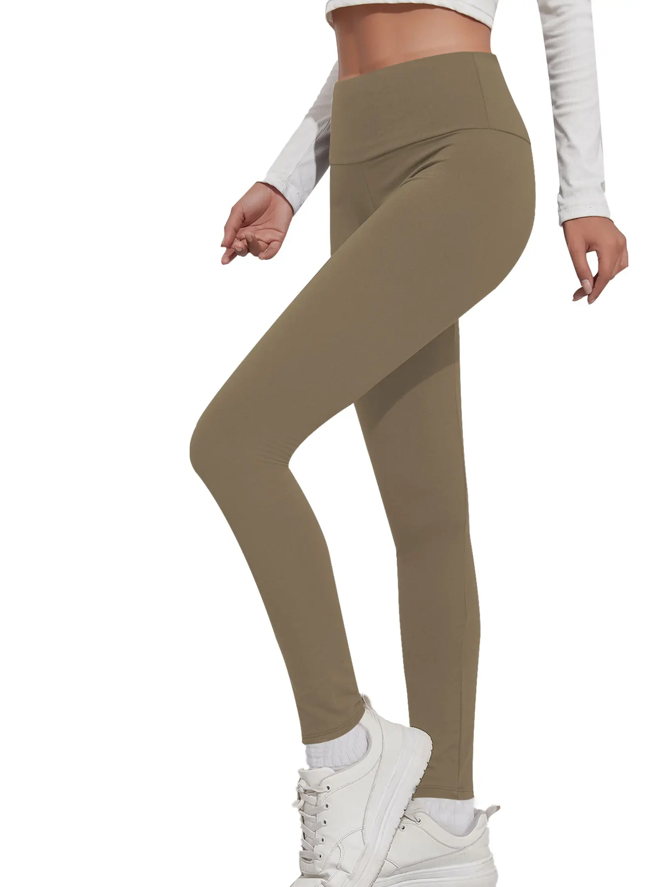 Womens Thermal Fleece Lined High Waisted Leggings. Workout Winter Warm Thick Tights Soft Yoga Pants
Womens Thermal Fleece Lined High Waisted Leggings. Workout Winter Warm Thick Tights Soft Yoga Pants