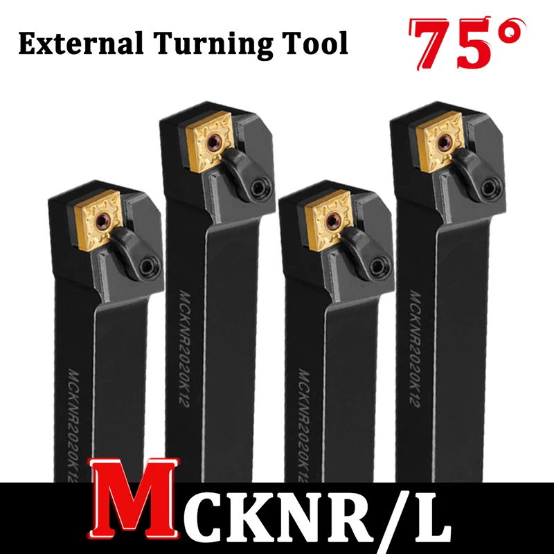 1PCS MCKNR1616H12 MCKNR2020K12 MCKNR2525M12 MCKNR3232P12 External Turning Tool Holder MCKNR MCKNL CNC Cutter For CNMG Blades
1PCS MCKNR1616H12 MCKNR2020K12 MCKNR2525M12 MCKNR3232P12 External Turning Tool Holder MCKNR MCKNL CNC Cutter For CNMG Blades