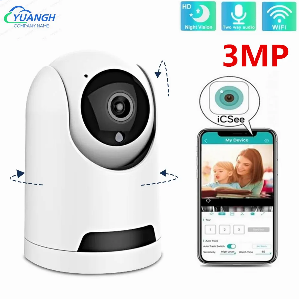 ICSee 3MP WIFI Baby Monitor Camera Smart Home Security Protection Wireless Video Surveillance MINI Camera Two Ways AUDIO
ICSee 3MP WIFI Baby Monitor Camera Smart Home Security Protection Wireless Video Surveillance MINI Camera Two Ways AUDIO