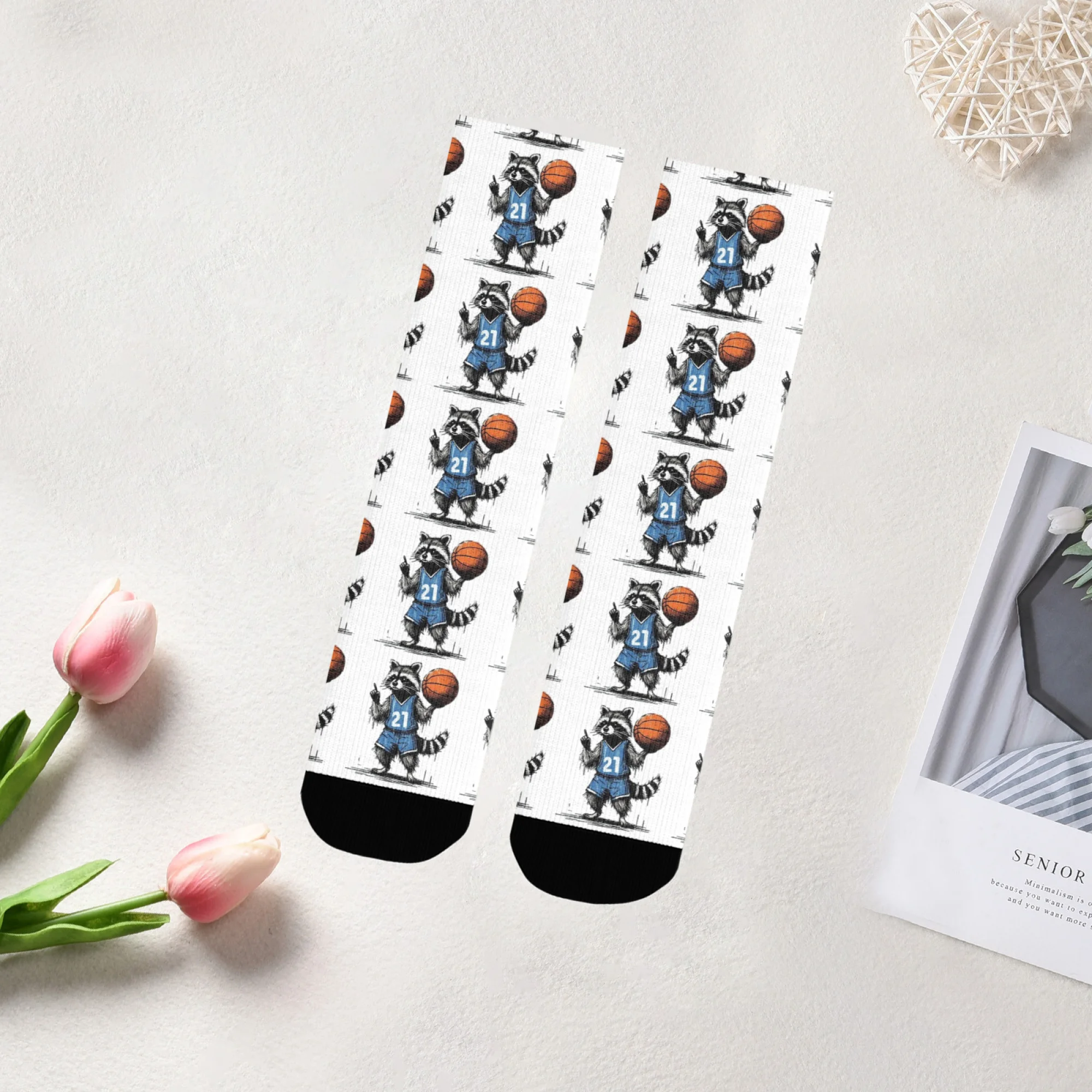 1 пара мужских носков с баскетбольным принтом, забавные и необычные узоры, подходящие для вечеринок на открытом воздухе, подарков, удобных носков
1 пара мужских носков с баскетбольным принтом, забавные и необычные узоры, подходящие для вечеринок на открытом воздухе, подарков, удобных носков