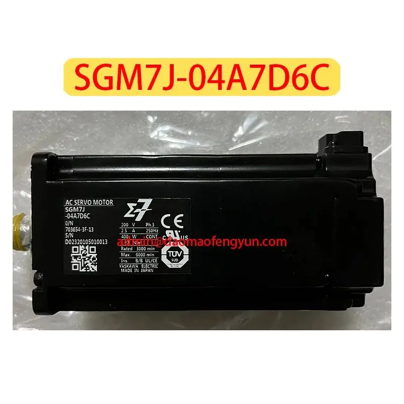 SGM7J-04A7D6C Brand New Servo Motor,Fast shipping
SGM7J-04A7D6C Brand New Servo Motor,Fast shipping