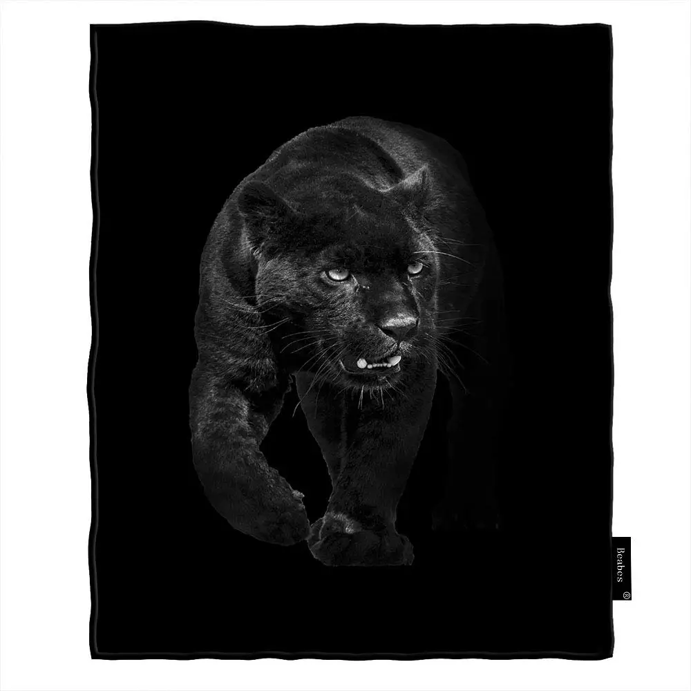 Одеяло с пантерой Wildlife Bla Panther Walking Out Of The Dark And Into The Light Гладкое одеяло с фланелевым флисом для
Одеяло с пантерой Wildlife Bla Panther Walking Out Of The Dark And Into The Light Гладкое одеяло с фланелевым флисом для