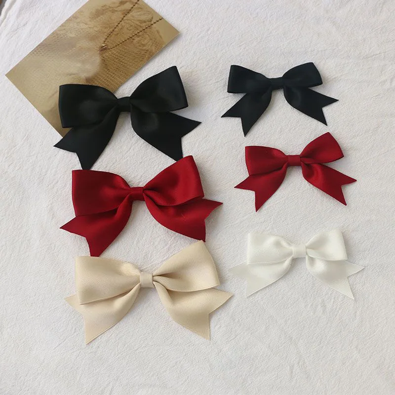 Заколки для волос с белым бантом, однотонные заколки для волос с милым бантом, женские школьные заколки с мягкой лентой для девочек, вечерние свадебные аксессуары для волос
Заколки для волос с белым бантом, однотонные заколки для волос с милым бантом, женские школьные заколки с мягкой лентой для девочек, вечерние свадебные аксессуары для волос