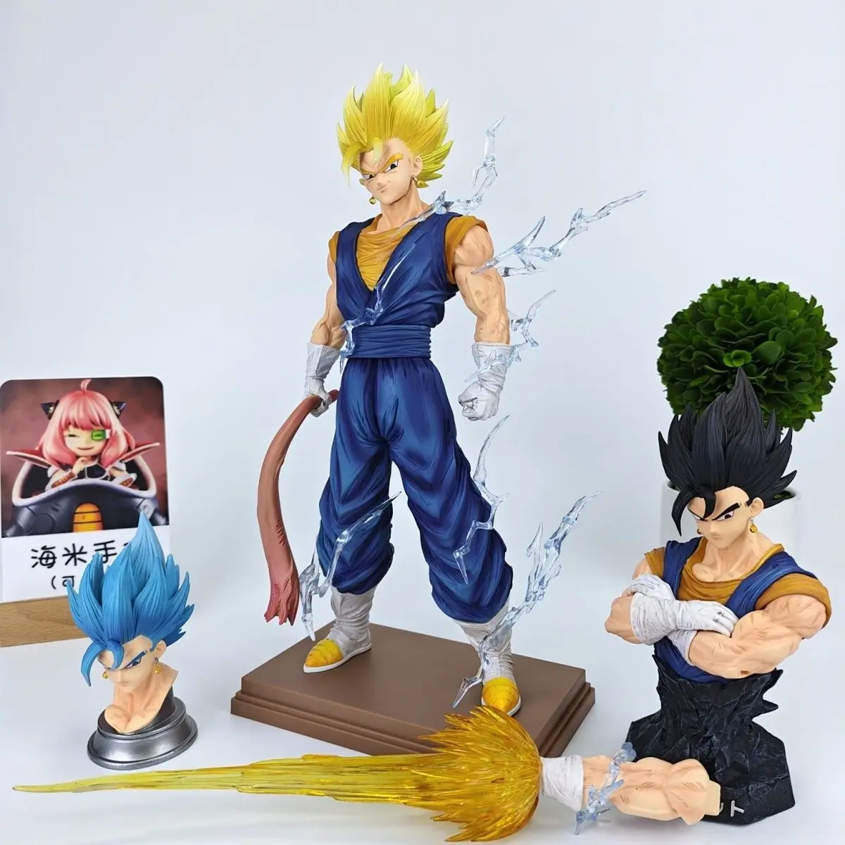 Anime Dragon Ball Z Vegetto Super Saiyan Blue Figure Gk Model Statue Collectable Customized Combat Action Figurine Boy Toy Gifts
Anime Dragon Ball Z Vegetto Super Saiyan Blue Figure Gk Model Statue Collectable Customized Combat Action Figurine Boy Toy Gifts