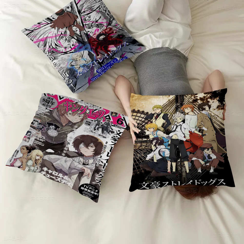 Japanese Anime Bungo Stray Dogs Pillowcases Home Bedding Decorative Pillow Cover Wedding Super Soft Pillow Case
Japanese Anime Bungo Stray Dogs Pillowcases Home Bedding Decorative Pillow Cover Wedding Super Soft Pillow Case