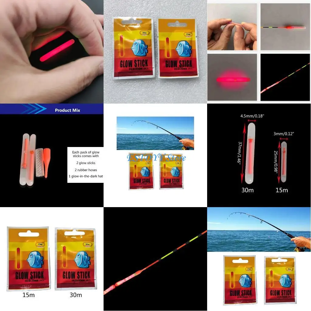 G6DE Night Fishing Float Rod Light Fishing Fluorescent Lightstick Fishing Accessories
G6DE Night Fishing Float Rod Light Fishing Fluorescent Lightstick Fishing Accessories