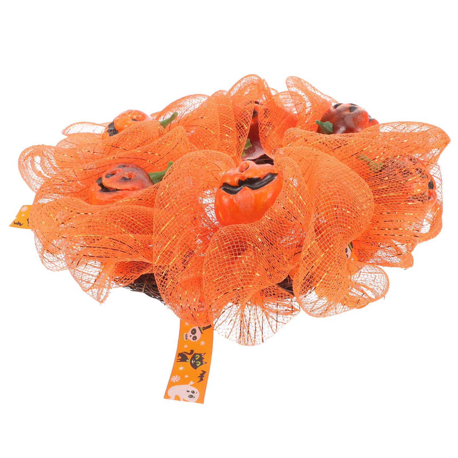 Spooky Pumpkin 35CM Lighted Decorative Fake Wreath for Home Halloween Decorative Wreath Door Hanging Halloween Party
Spooky Pumpkin 35CM Lighted Decorative Fake Wreath for Home Halloween Decorative Wreath Door Hanging Halloween Party