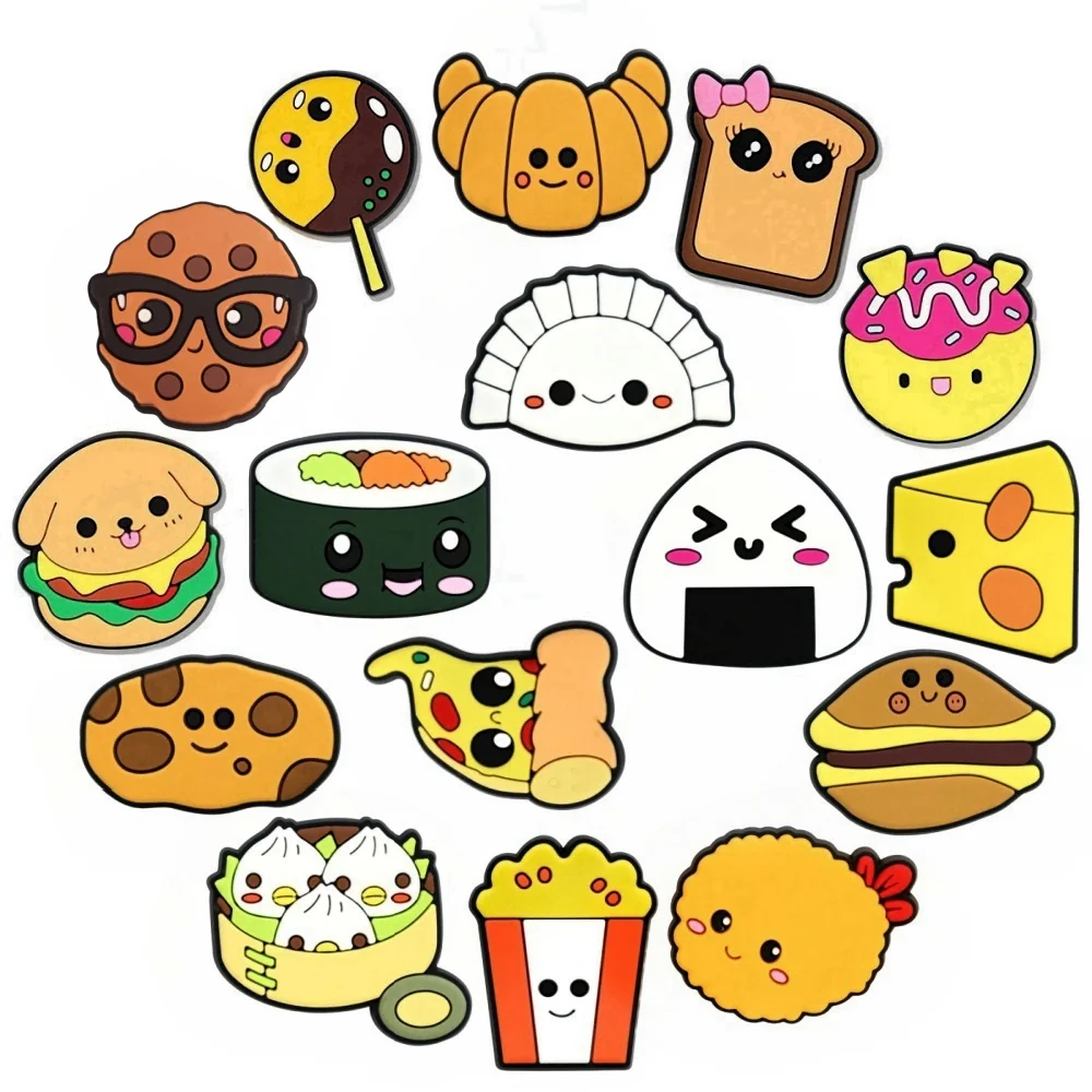 16Pcs Cartoon Food Shoe Charms Accessories Cute Shoes Decoration Charms for Girls Boys Women Men Adult Birthday Party Gifts
16Pcs Cartoon Food Shoe Charms Accessories Cute Shoes Decoration Charms for Girls Boys Women Men Adult Birthday Party Gifts