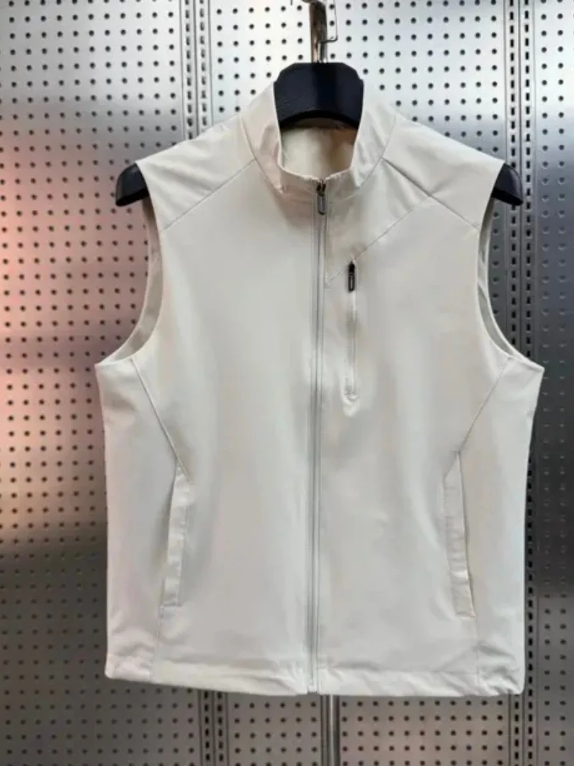Men's Spring Autumn New Outdoor Sle Stand Collar Vest Versatile Faionable High End Feeling Personali Cool Sle
Men's Spring Autumn New Outdoor Sle Stand Collar Vest Versatile Faionable High End Feeling Personali Cool Sle