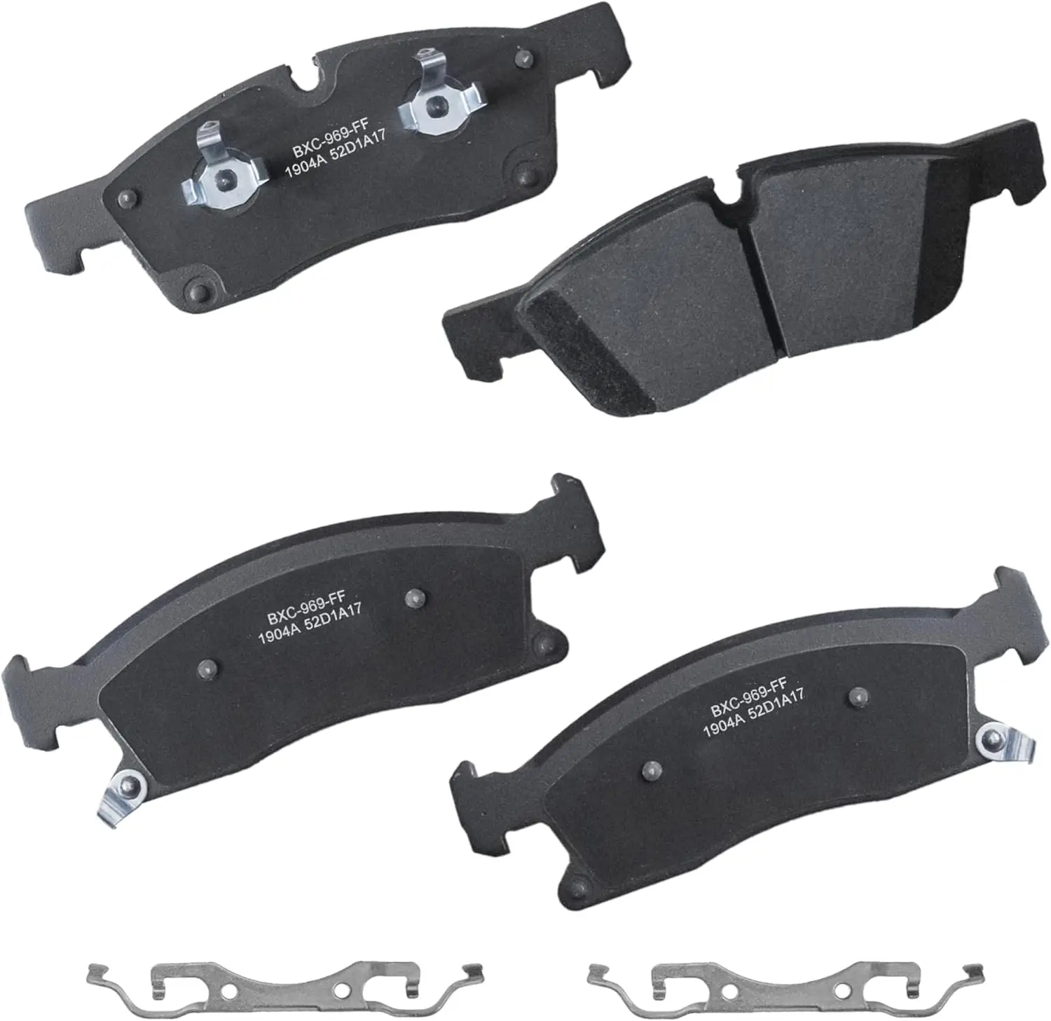 Ceramic Front Brake Pads for Dodge Durango 2021-2017, Jeep Grand Cherokee 2013/2022-2017
Ceramic Front Brake Pads for Dodge Durango 2021-2017, Jeep Grand Cherokee 2013/2022-2017