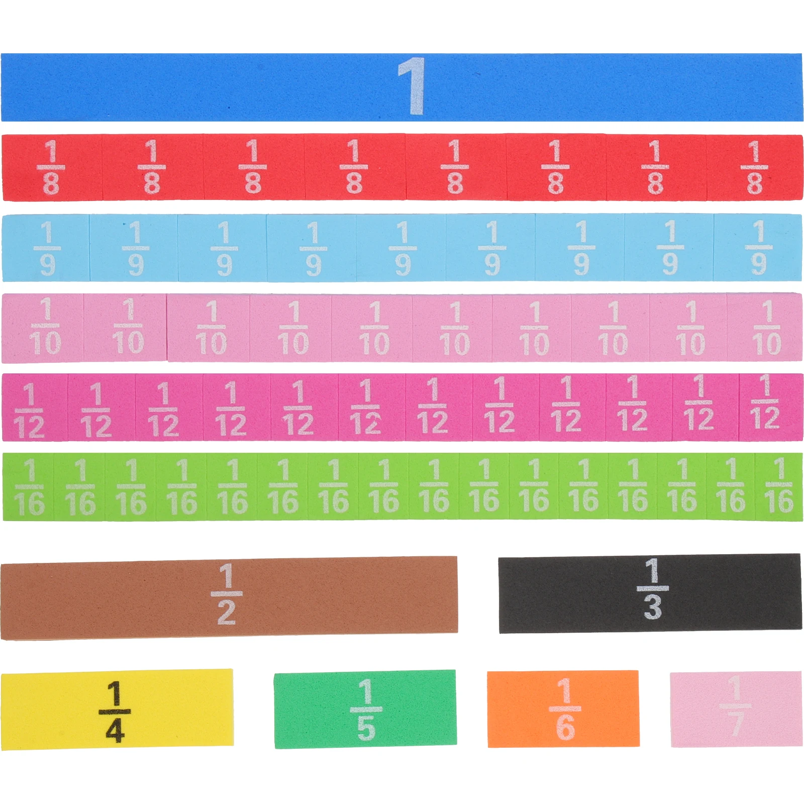 Magnetic Fraction Tiles Math Manipulatives Kids Educational Toy Fraction Strips Bars Logical Thinking Development Measuring Tool
Magnetic Fraction Tiles Math Manipulatives Kids Educational Toy Fraction Strips Bars Logical Thinking Development Measuring Tool
