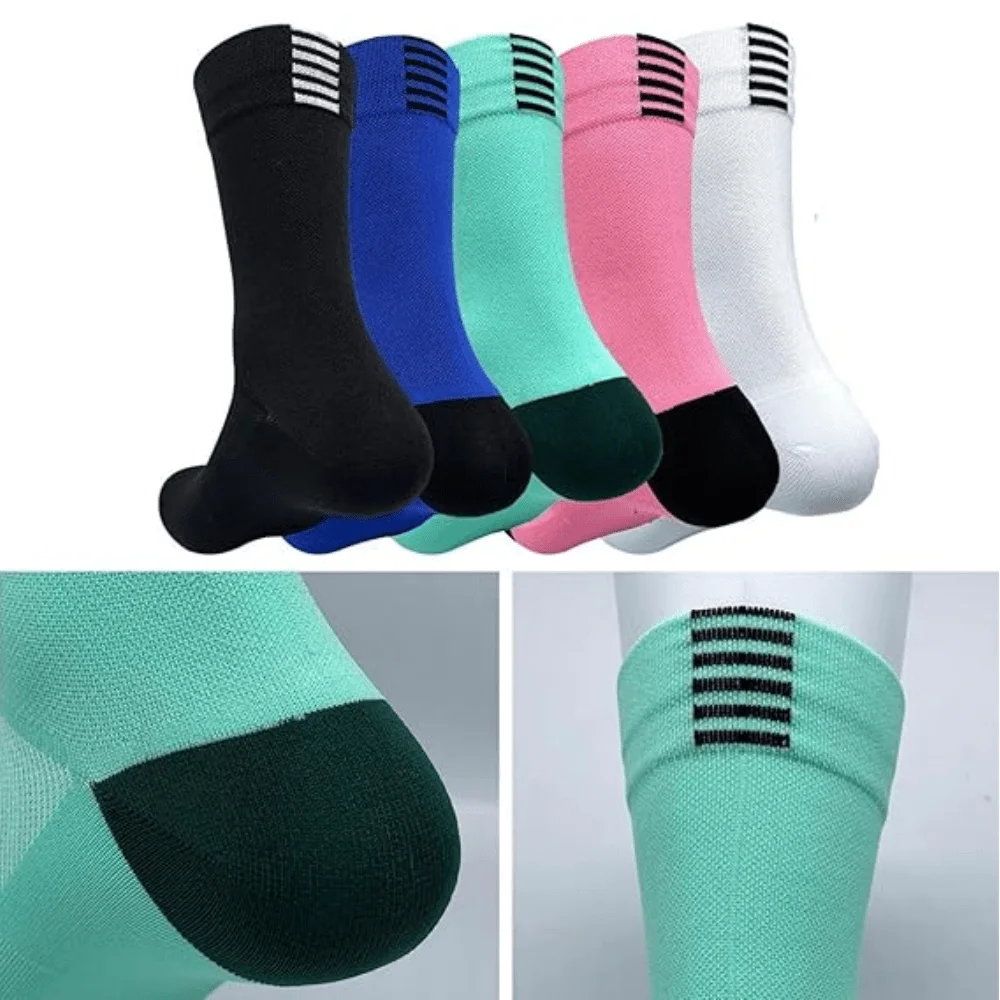 Compression Athletic Crew Socks For Cycling Running Hiking Workout Sports
Compression Athletic Crew Socks For Cycling Running Hiking Workout Sports