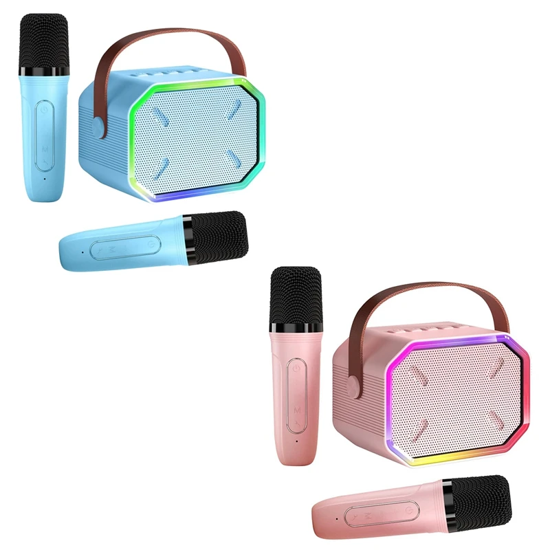 Karaoke Machine For Kids & Adults, Portable Bluetooth Speaker With 2 Wireless Microphones For TV, Home Party Birthday
Karaoke Machine For Kids & Adults, Portable Bluetooth Speaker With 2 Wireless Microphones For TV, Home Party Birthday
