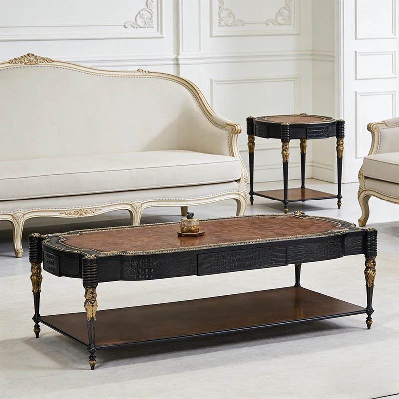 !@Exquisite Hand-Crafted Baroque-Inspired Living Room Rectangular Center Table Hand Painting Wooden Vintage Coffee Table
!@Exquisite Hand-Crafted Baroque-Inspired Living Room Rectangular Center Table Hand Painting Wooden Vintage Coffee Table
