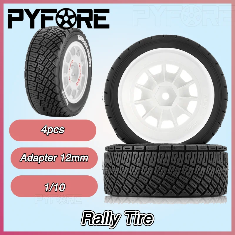 PYFORE 4pcs Rally Tire 12mm Adapter 1/10 Remote Control Car Rlaarlo/KYOSHO/HPI/TAMIYA/HNR/FOXHOUND Tires # W223, RC Cars
PYFORE 4pcs Rally Tire 12mm Adapter 1/10 Remote Control Car Rlaarlo/KYOSHO/HPI/TAMIYA/HNR/FOXHOUND Tires # W223, RC Cars