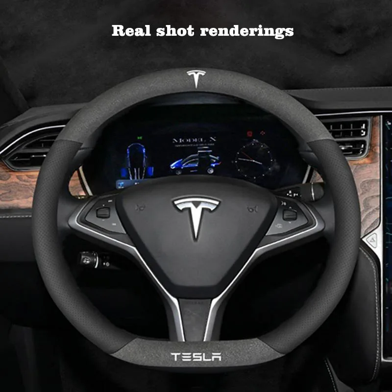 Tesla Model Y Juniper Standard Model 3 2026 Highland Model S Car Steering Wheel Cover Napa Leather Anti-Sweat Accessories 2025
Tesla Model Y Juniper Standard Model 3 2026 Highland Model S Car Steering Wheel Cover Napa Leather Anti-Sweat Accessories 2025