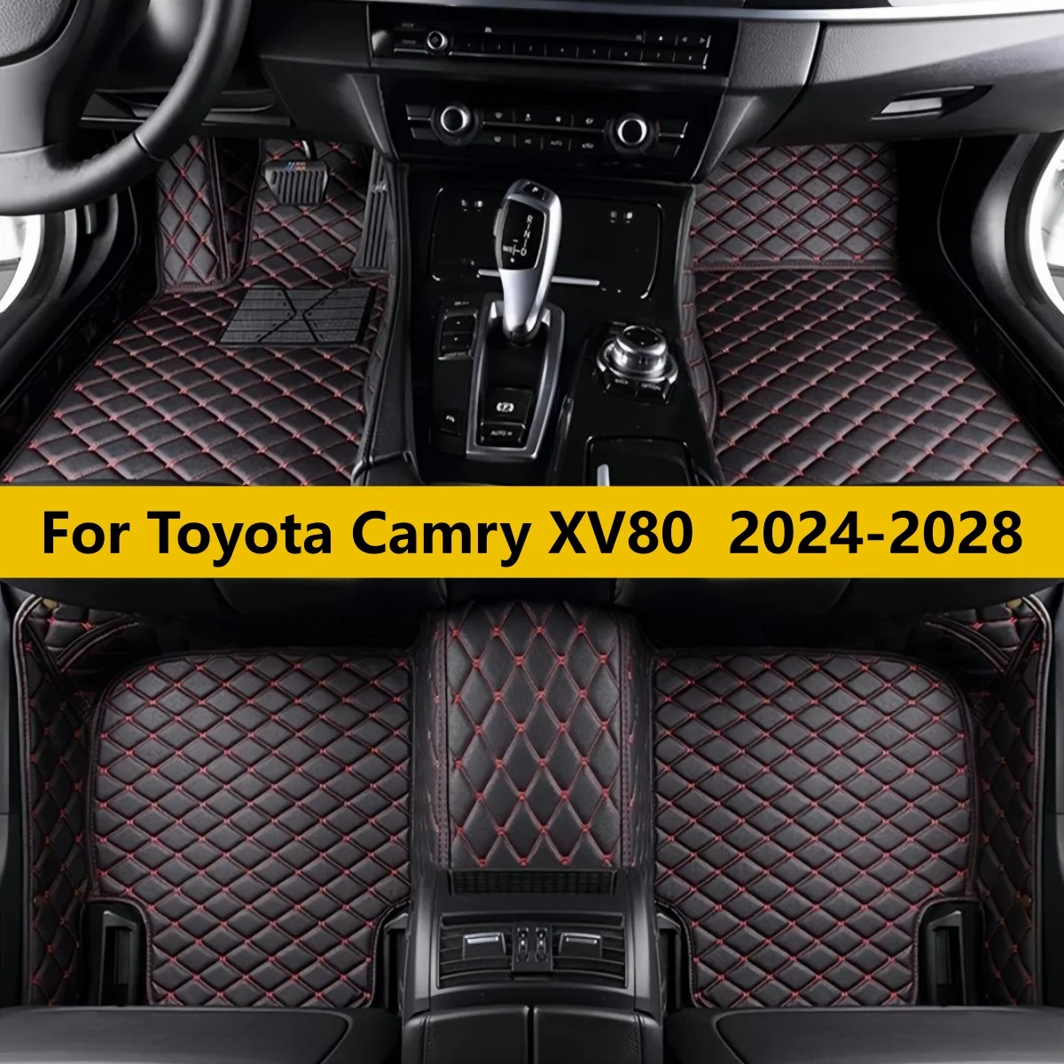 Коврики для пола автомобиля Toyota Camry XV80 2024-2028: полный комплект для переднего и заднего рядов, ковровые покрытия
Коврики для пола автомобиля Toyota Camry XV80 2024-2028: полный комплект для переднего и заднего рядов, ковровые покрытия