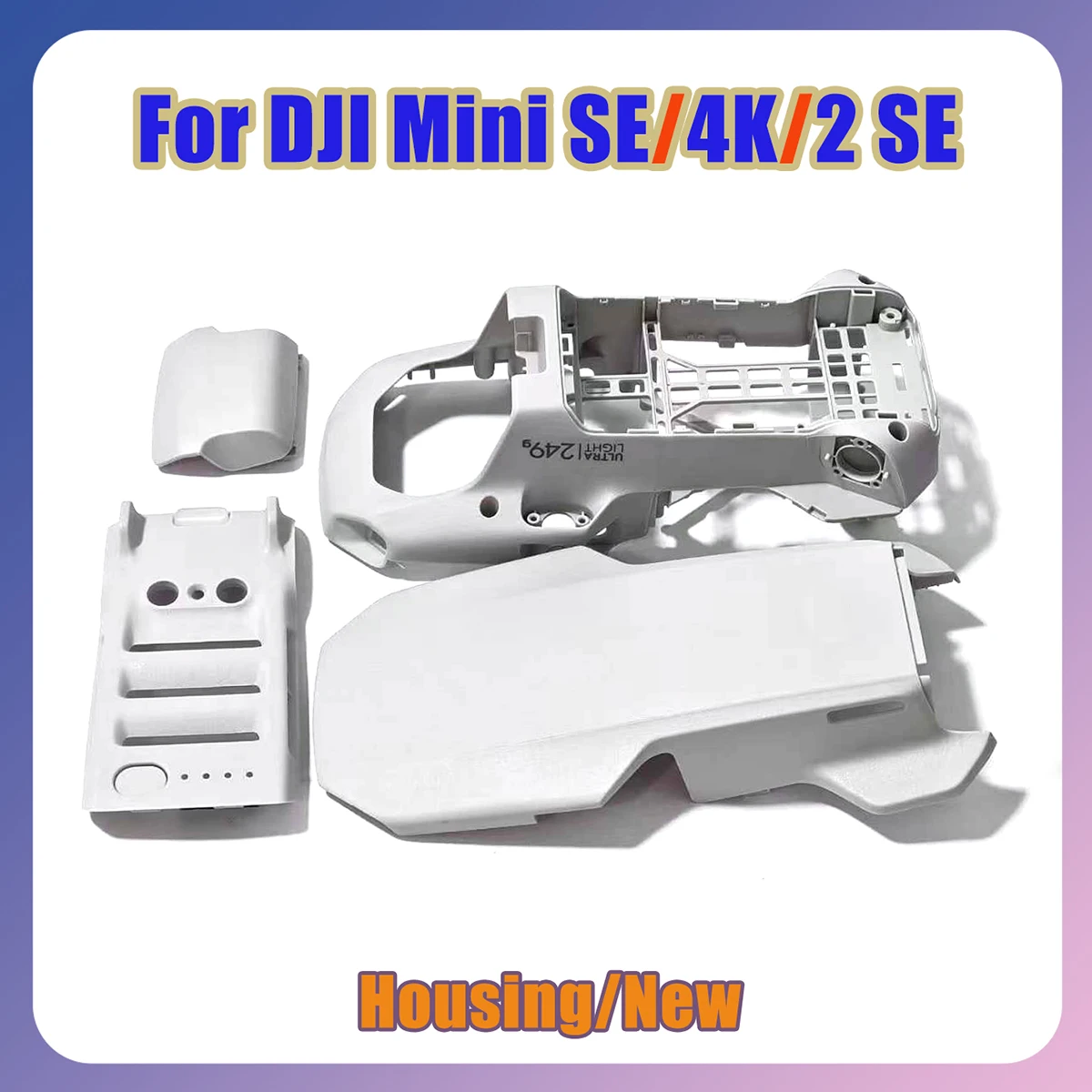 Original Mini4K/SE/2 SE body upper, middle, and lower shells, fast shipping suitable for Mini series drone maintenance parts
Original Mini4K/SE/2 SE body upper, middle, and lower shells, fast shipping suitable for Mini series drone maintenance parts