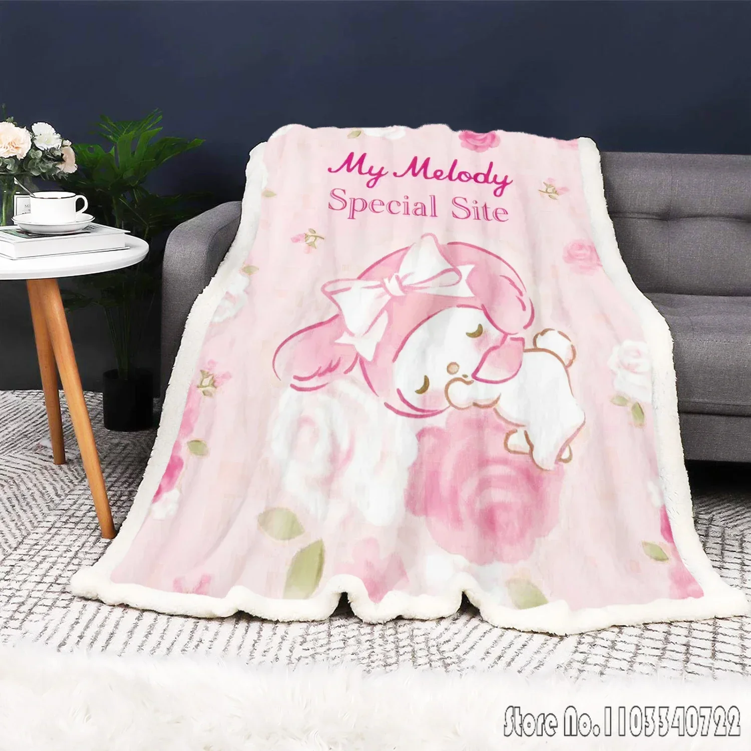 Sanrio Melody 3D Printed Home Cute Kids Blanket Throw for Bed Sofa Decor Fleece Nap Blankets Boys Girls Children Gift
Sanrio Melody 3D Printed Home Cute Kids Blanket Throw for Bed Sofa Decor Fleece Nap Blankets Boys Girls Children Gift