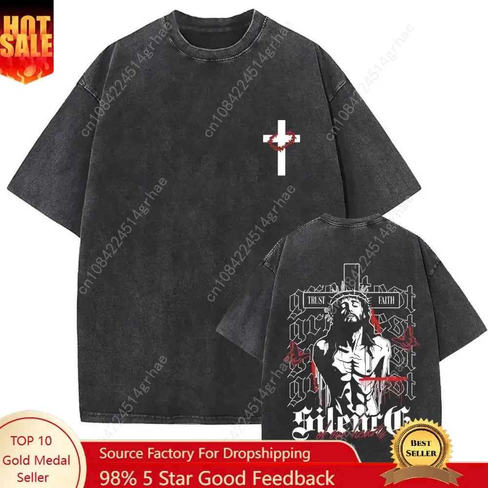 Christian Religious Jesus Forgive Them Father Vintage Washed Y2k Tshirt Men Clothing New in Top & Tees Mens T-Shirt 61327
Christian Religious Jesus Forgive Them Father Vintage Washed Y2k Tshirt Men Clothing New in Top & Tees Mens T-Shirt 61327