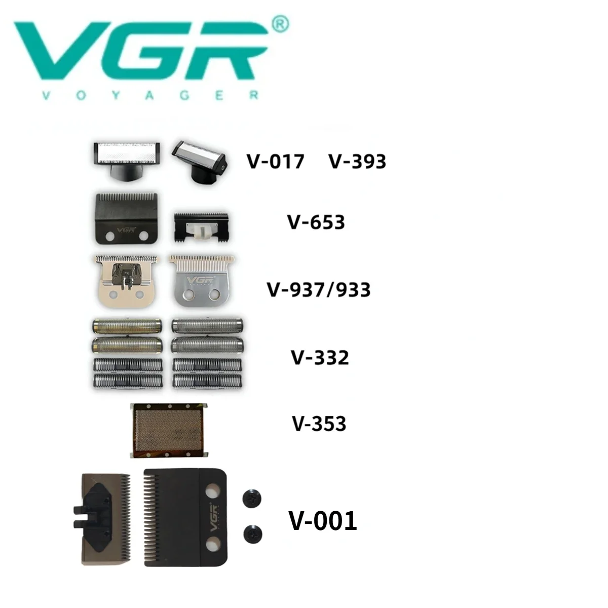 VGR Product's Accessories DLC Coating Blade for Electric Hair Clipper Accessories V-308 V-977 V-001 V-003 V-906 V-640 V-880
VGR Product's Accessories DLC Coating Blade for Electric Hair Clipper Accessories V-308 V-977 V-001 V-003 V-906 V-640 V-880