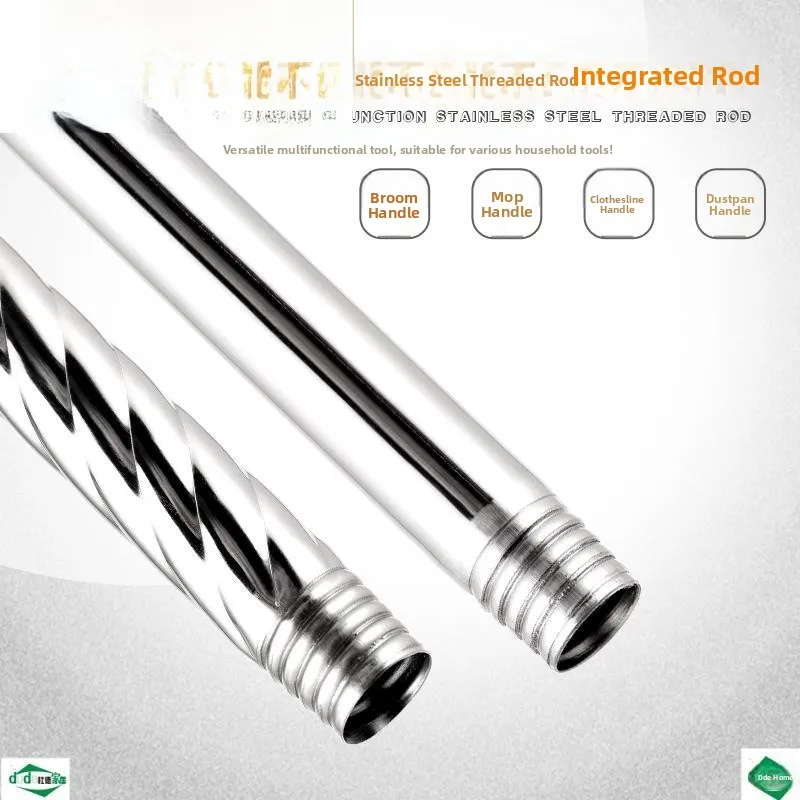 Stainless Steel Broom Handle Replacement Extendable Single Rod Cloth Drag Broom for Home Use Universal 22mm Tube Diameter
Stainless Steel Broom Handle Replacement Extendable Single Rod Cloth Drag Broom for Home Use Universal 22mm Tube Diameter