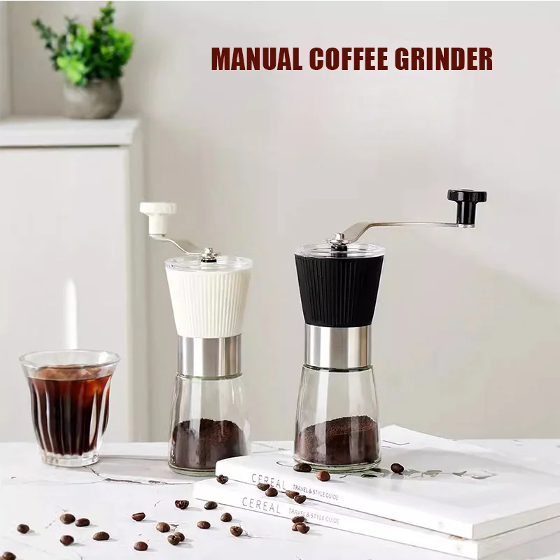 Manual coffee grinder portable stainless steel coffee grinder suitable for Mocha POTS French press POTS ice drip POTS espresso
Manual coffee grinder portable stainless steel coffee grinder suitable for Mocha POTS French press POTS ice drip POTS espresso