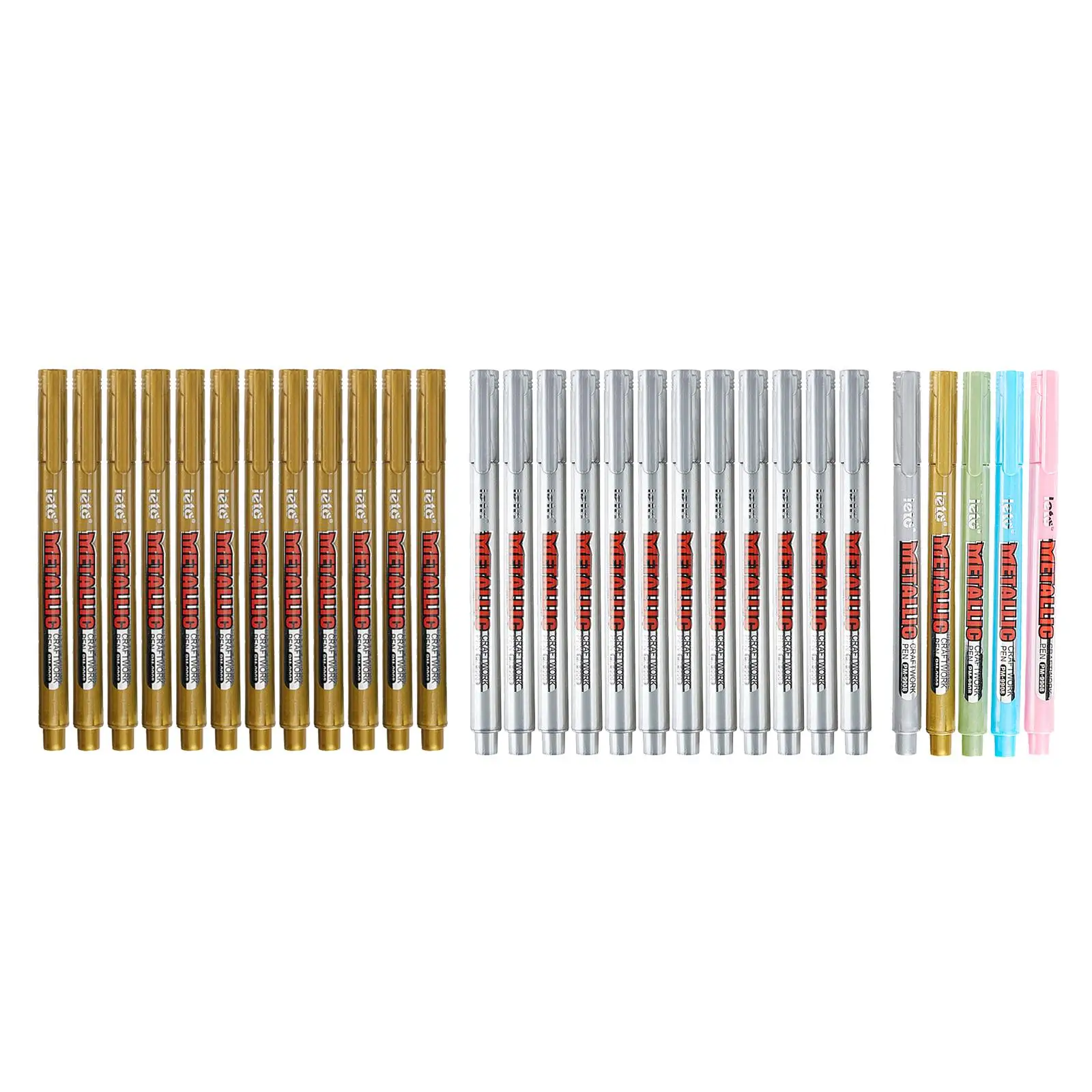 5/10 Color Permanent Metallic Markers Pens for Drawing Writing Coloring Painting
5/10 Color Permanent Metallic Markers Pens for Drawing Writing Coloring Painting