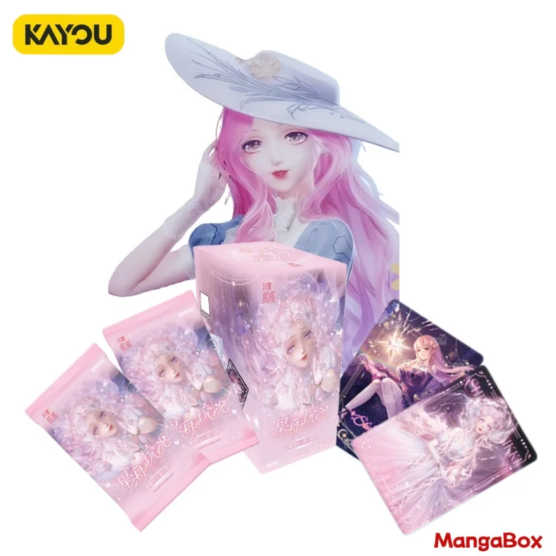 KAYOU Shining Warm Card Star Sea Lucid Radiance Brilliant Pack Игровые коллекционные карты для любителей игрушек и хобби
KAYOU Shining Warm Card Star Sea Lucid Radiance Brilliant Pack Игровые коллекционные карты для любителей игрушек и хобби